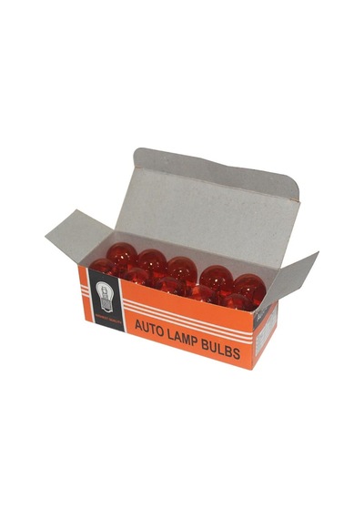 Fesanotomotiv 10 Adet 12 Volt P21W 93 Düz Tirnak Sinyal Ampulü Turuncu Amber