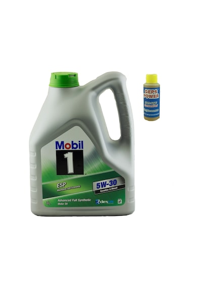 Mobil 1 ESP 5W-30 Tam Senteteik Motor Yağı 4 L + Cam Sabunu