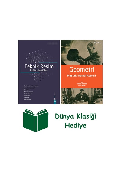 Teknik Resim + Geometri + Dünya Klasiği Hediye