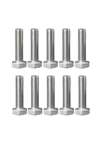 10'lu Paslanmaz Krom Civata. M10. Boy:30mm. Tekne Marin Civata