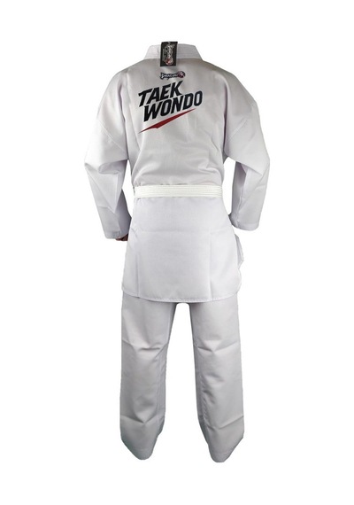 Dragondo 10013 Taekwondo Elbisesi Basic 2.0 Fitilli Beyaz Yaka Tekvondo Dobok Beyaz