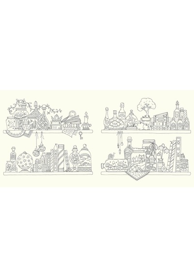 Rooms Of Wonder: Step Inside This Magical Colouring Book