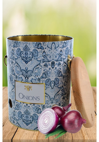 Er226-9c Azulejos Onions Desenli Patates & Soğanlık Desenli