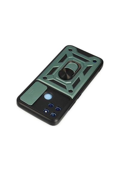 Realme C25y Kılıf Pars Lens Yüzüklü Silikon