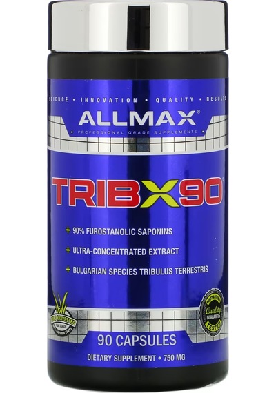 Allmax Tribx90 Tribulus 750 Mg, 90 Capsules