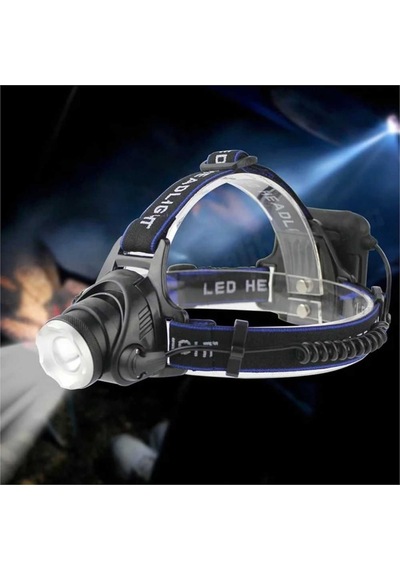 Watton Wt-120 Şarjlı Led Kafa Lambası Siyah