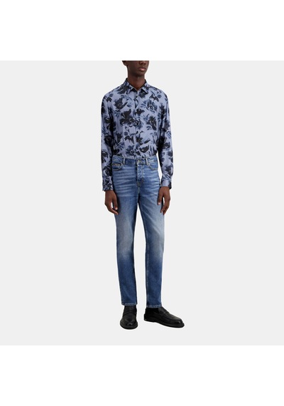 The Kooples Erkek Slim Fit Mavi Jean