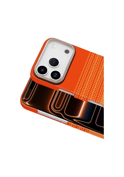 Newface Apple İphone 17 Pro Vega Magsafe Kapak - Sarı