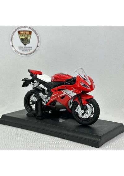 Yamaha R6 Maket - 1:18 Diecast Model Motosiklet