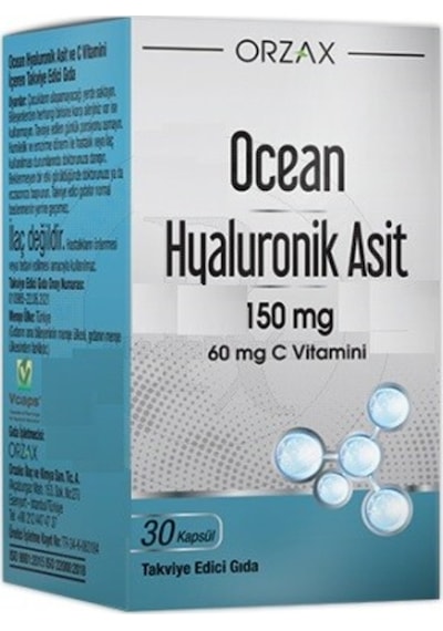 Ocean Hyaluronik Asit 30 Kapsül