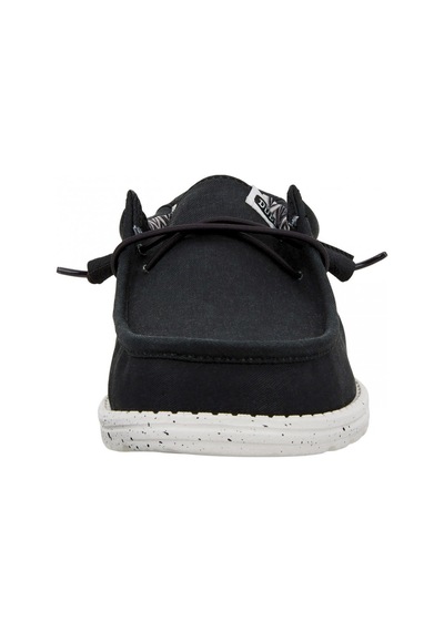 Black White Sneaker Günlük Erkek Hd.40700 Hey Dude Wally Canvas 66 Black/white Black White Beyaz - Siyah Black White Sneaker Günlük Erkek Hd.40700 Hey Dude Wally Canvas 66 Black/white Black White Beyaz - Siyah