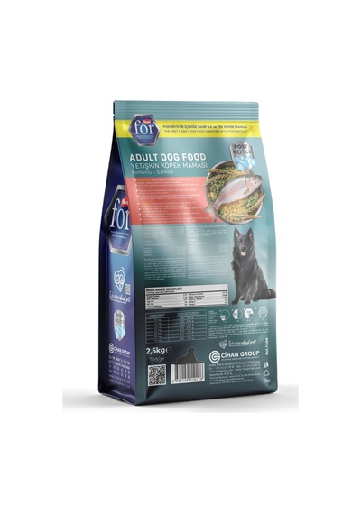 Somonlu Yetişkin Köpek Kuru Maması - Postbiyotik İçerikli Sindirim Destekleyici - 2,5 Kg