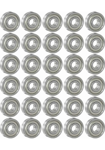 30 Ad. 625Zz Rulman, 5X16X5 Metal Mühürlü Çok Amaçli Bilye Rulman 554865634