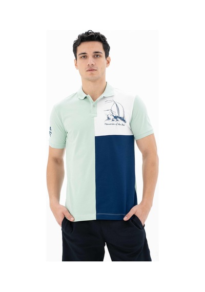 AR-MA Arma Erkek Regular Fit Polo Yaka Tişört Y25374303501 Yeşil