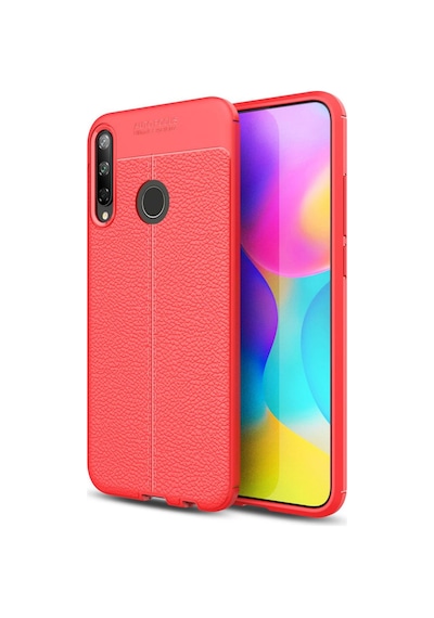 Huawei P40 Lite Uyumlu E Kılıf Auto Focus Kapak - Kırmızı