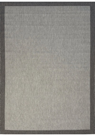 Mess Modern Dekoratif Yumuşak Dokulu Sisal Halı 3946 Gri Antrasit Çok Renkli