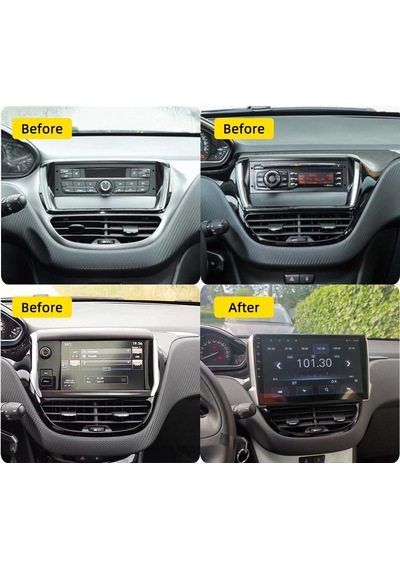 Peugeot 208-2008 Android Multimedya 10 İnc Hd Ips Ekran 2/32 GB