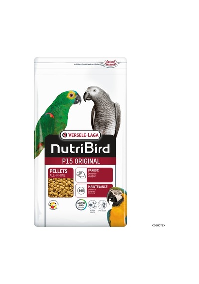 Csmo-tex Vl Nutrıbırd P15 Orıgınal Papağan Pelet Yem 120344 1 Kg