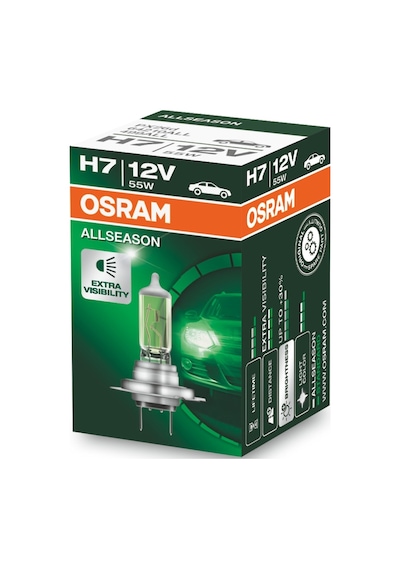 Ceparotomotiv Osram Allseason H7 Ampul 2 Adet Takım