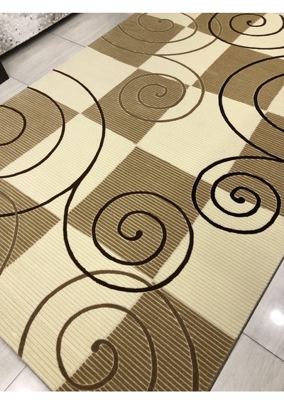 Saray Halı Vizyon 10325 A 200X300 Kahve Krem 6 M2 Halı !
