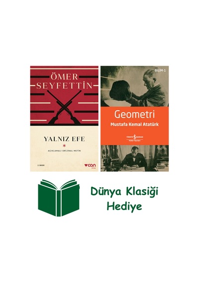 Yalnız Efe Açıklamalı Orijinal Metin + Geometri + Dünya Klasiği Hediye