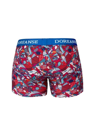 Doreanse Erkek Modal Baskılı Normal Paça Boxer 1703 (525297899) Çok Renkli