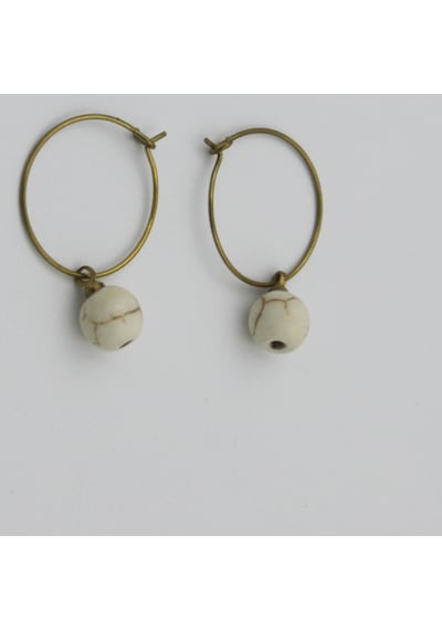 Şapkadan Gold Vip Vintage Tasarım Küpe N11.29796 Çok Renkli