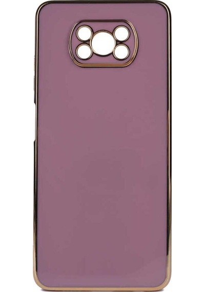 Xiaomi Poco X3 Kılıf Zore Bark Kapak Mor
