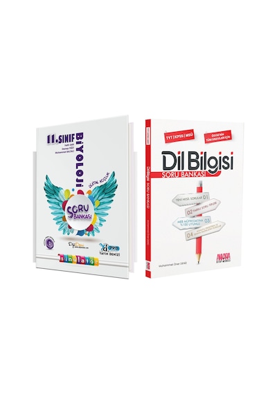 Yayın Denizi 11. Sınıf Biyoloji Pro Ve Akm Dil Bilgisi Soru Bankası Seti 2 Kitap