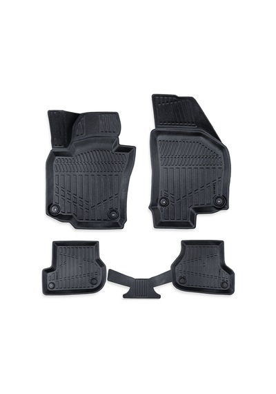 Volkswagen Golf 6 2008-2012 Arası Myk 3d Premium Havuzlu Oto Paspas Ve 3d Bagaj Havuzu