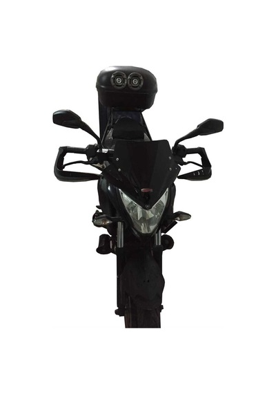 Gp Kompozit Bajaj Pulsar Ns 200 2011-2024 Uyumlu Spor Cam Siyah Std