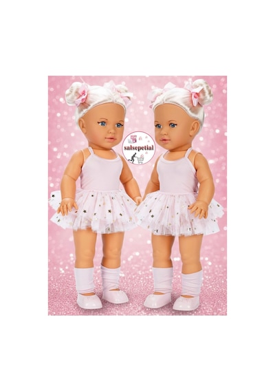 Büyük Boy Et Bebek 46cm Kokulu Kutulu Model Bebek Balerin Tina Bebek Tina Balerin 46cm Pembe