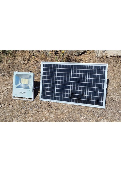 Güneş Enerjili Projekör Lamba Bahçe Sokak Aydınlatma Kaliteli Ve Uzun Ömürlü Ezız