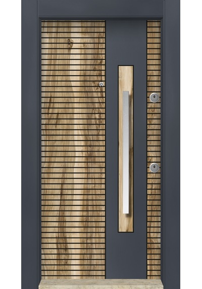 MONO ÇELİK KAPI  MN-1102 SOL Daire Giriş Kapısı, Çelik Kapı