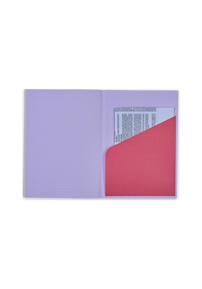 A5 Ciltli Colourblock Duo - Lilac Cherry Çok Renkli