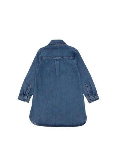 U.s. Polo Assn. Kız Çocuk Mavi Elbise Jean 50291151-dn0022 Mıd Blue