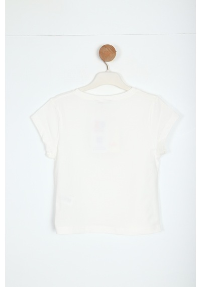 Xo Kids Kız Çocuk Tişort 10-16 Yaş 38800 Ekru