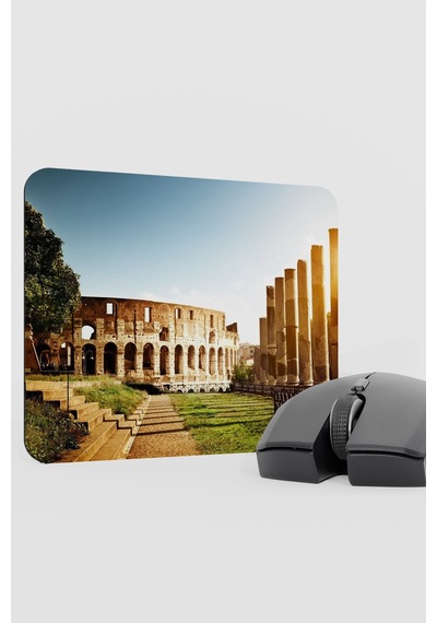 Roma İtalya V3 22x18 Gaming Kauçuk Kaymaz Taban Mouse Pad Fare Altlığı