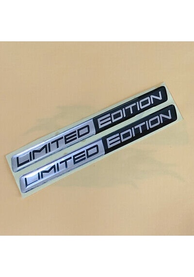Limited Edition 3D Sticker 2 Adet