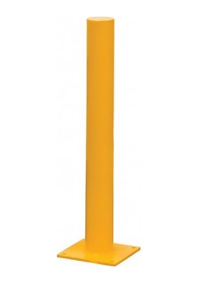Araç Bariyer Sistemleri Sabit Park Bariyeri Demir Duba Metal Delinatör 75 Cm Sarı