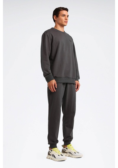 Reebok Sweatshirt Erkek Antrasit Nıkı Crew Gri