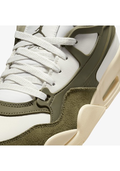 Nike Air Jordan 4 Rm Leather Unisex Sneaker Hakiki Deri Günlük Spor Ayakkabı Haki