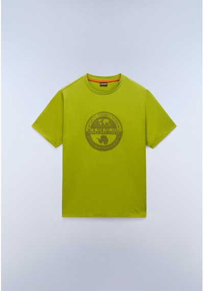 Napapijri S-mahsa Ss Erkek T-shirt-31972 Açık Haki