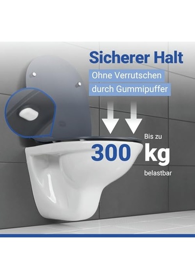 Premium Klozet Oturağı Sedilo, Antibakteriyel Duroplastikten Yapılmış Ekstra Düz Oturak, Easy-close Otomatik İndir Diğer