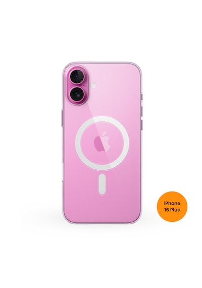 Teknoway Apple, Uyumlu iPhone 16 Plus Magshield Kılıf Şeffaf