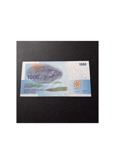 3996367f246b2ae0c3 2005 Comores 1000 Frank Çil Eski Yabancı Kağıt Para