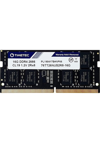 Timetec 76TT26NUS2R8-16G 16 GB DDR4 2666 MHz CL19 Notebook Bellek