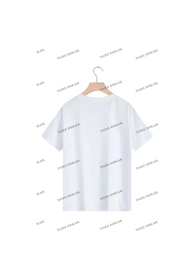 Startmore Beyaz Unisex T-shirt 1 Adet Beyaz