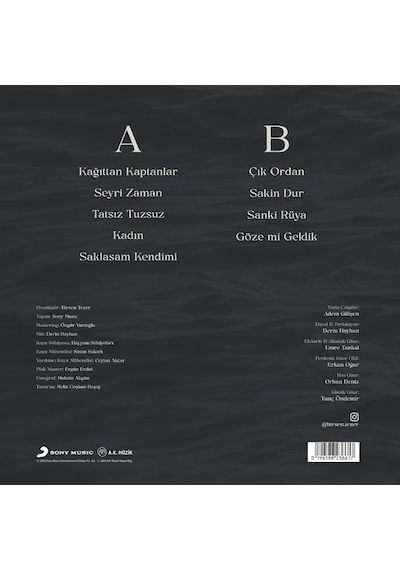 Birsen Tezer - Kağıttan Kaptanlar Plak