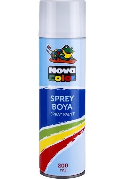 Nova Color Sprey Boya 200 ML Beyaz